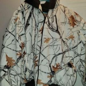 Whit camo jacket